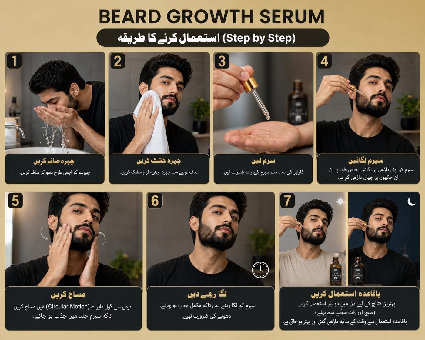 SCS beard Serum.
